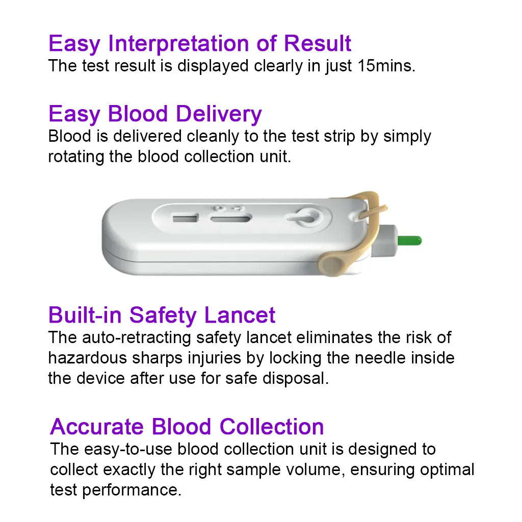 Mylan HIV Self Test Kit - FDA-Approved Home Testing Kit (99.8% Accurate)