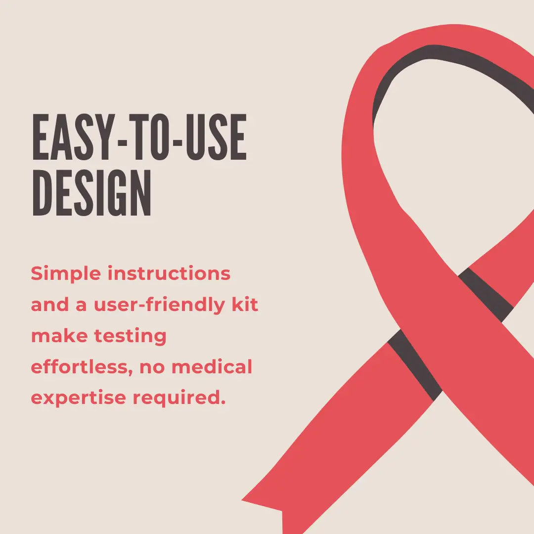user-friendly test kit infographic